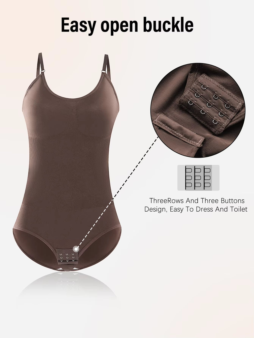 Seamless Sculpting Shapewear Bodysuit