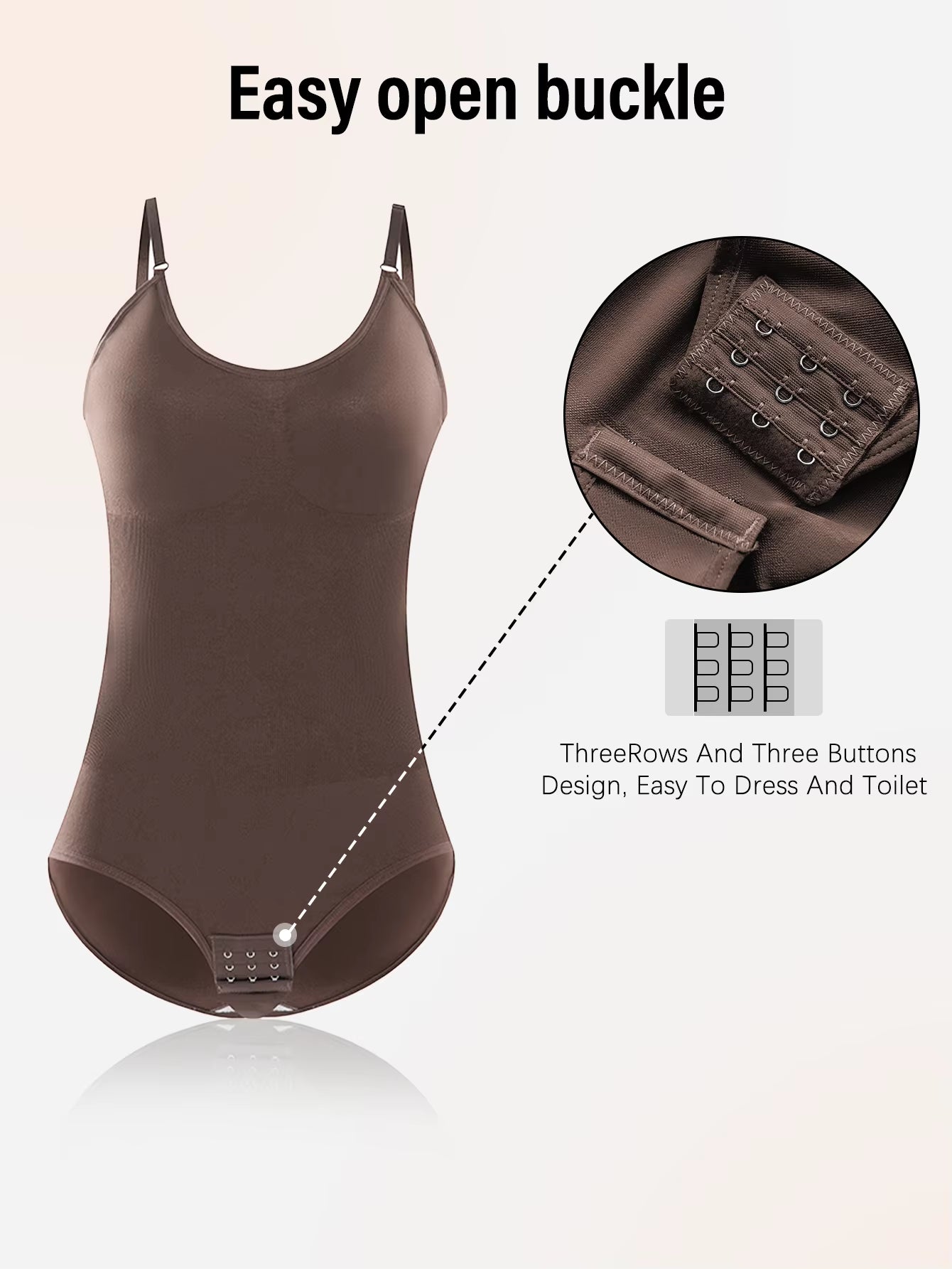 Seamless Sculpting Shapewear Bodysuit